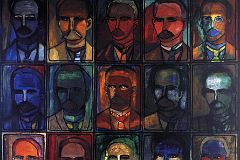 64 Cuba - Havana Centro - Museo Nacional de Bellas Artes - Raul Martinez, 15 repeticiones de Marti